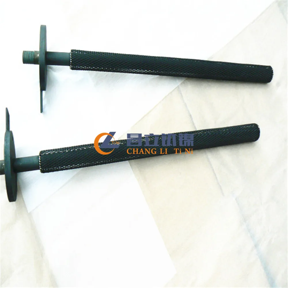 gold recovery industry using iridium oxide coating titanium electrode