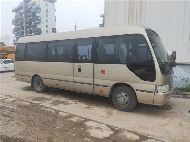 Low price toyota coaster bus used city bus
