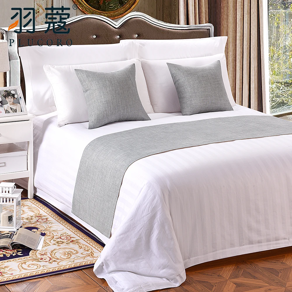 Hot Sale New Fashion 5 Star Hotel China Suppliers With Great Price Hotel Bed Runner