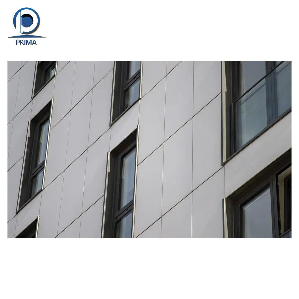 Prima High Quality Aluminum Solid Veneer Curtain Wall Cladding Exterior Decorative Building Facades