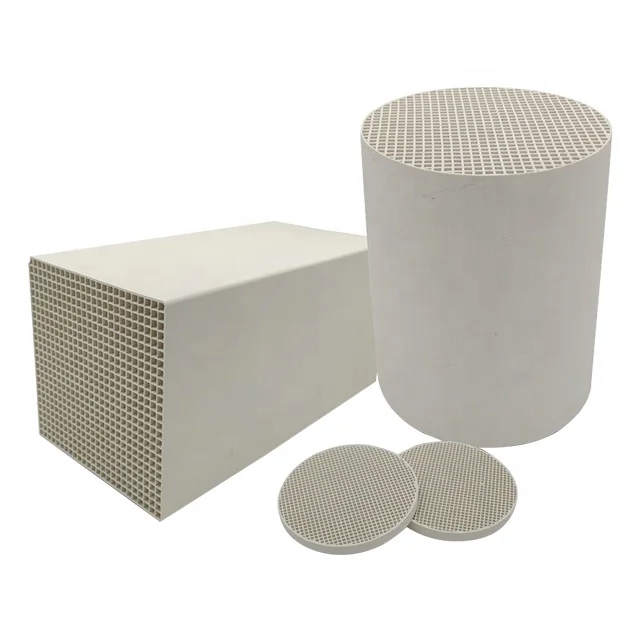 Thermal Storage RTO/RCO Honeycomb Ceramic as catalytic converter for heat recovery