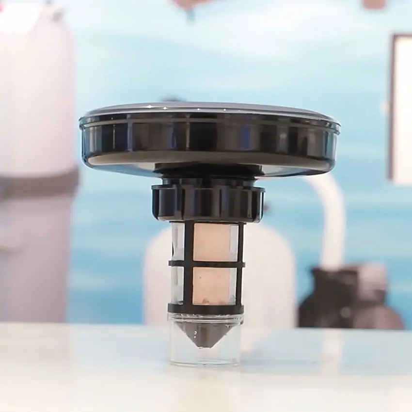 CFSIO Patent design smart swimming pool self-cleaning solar ionizer with copper anode water purifying algae resistance