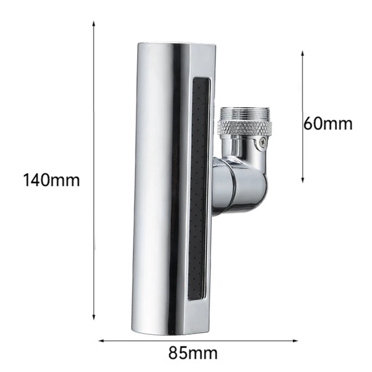 SANIPRO Flying Rain Anti Splash Sprayer Tap Aerator Nozzle Four Functions Sink Taps Extender Kitchen Faucet Accessories