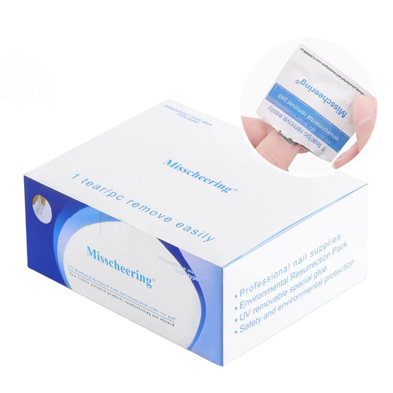 
Professional Easy Apply 200pcs Nail Polish Remover Pad 