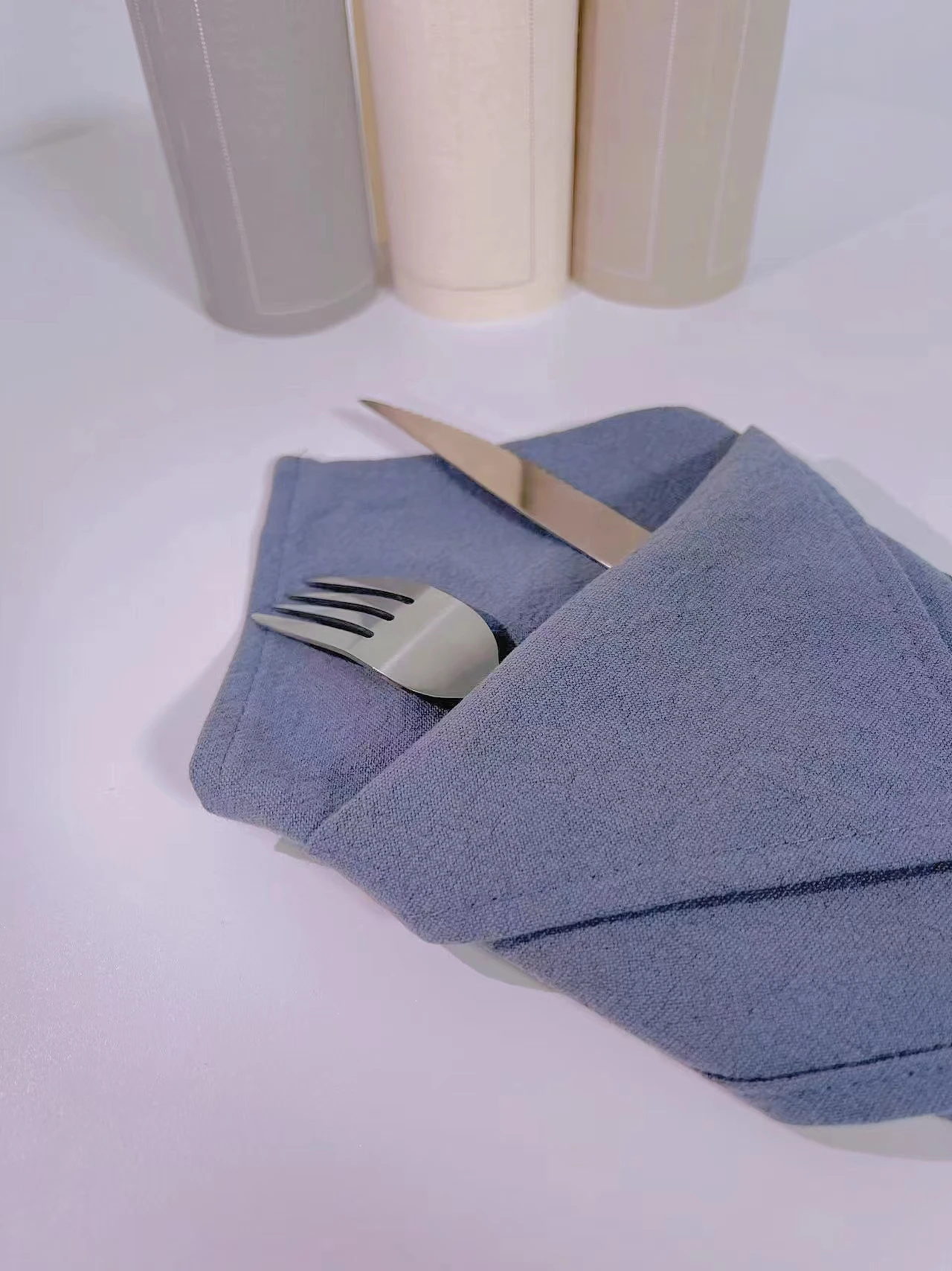 Mariage Linen Cotton Napkins Placemats for Restaurant Dining Table