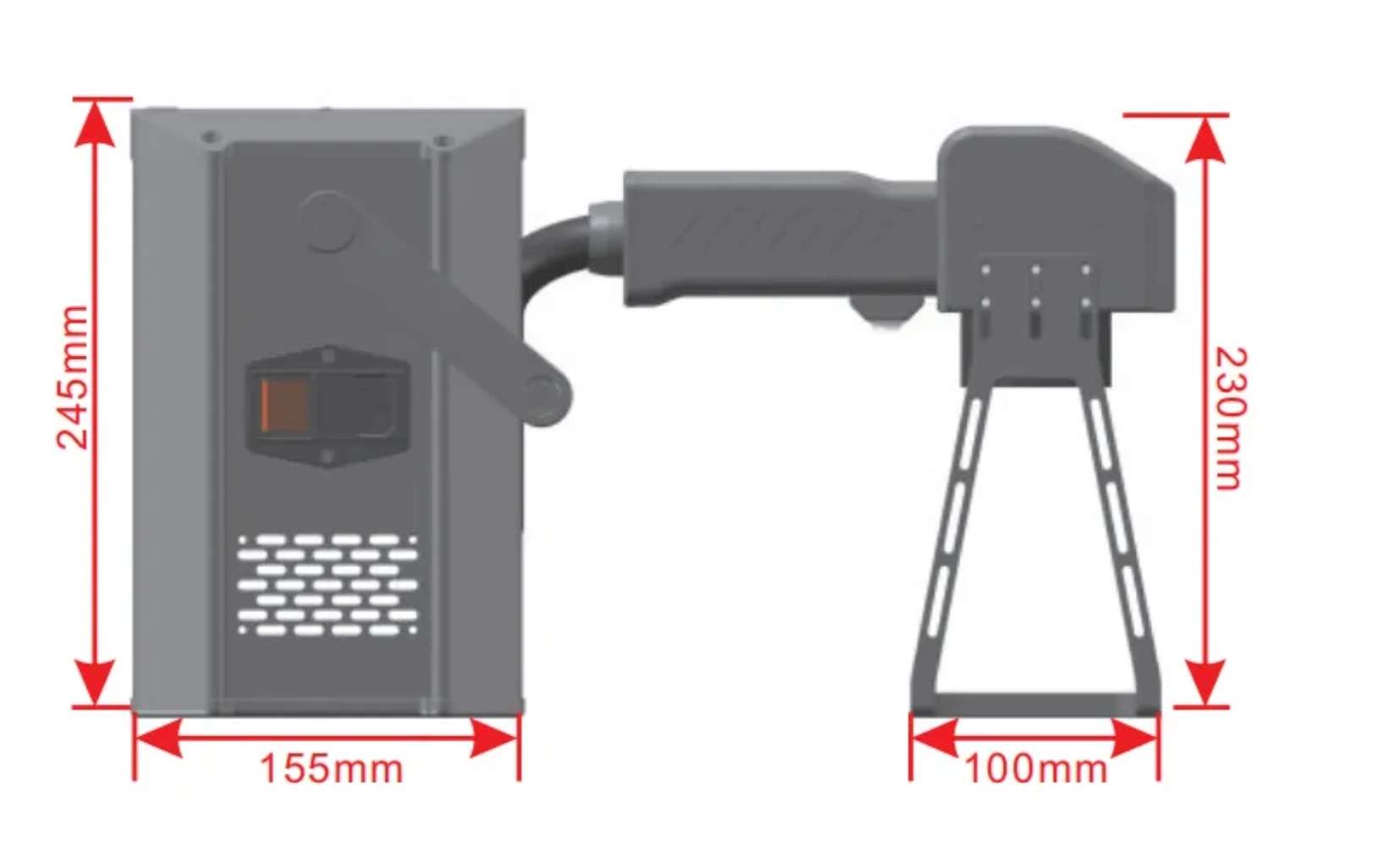 Handheld Fiber Laser Metal Stainless Steel Aluminum Plastic Engraving Machine 20w 30w 50w