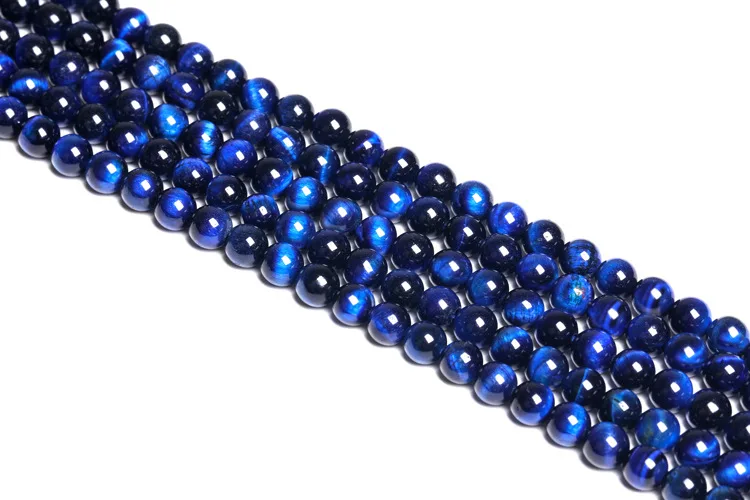 Wholesale Manufacturer 8mm 10mm Natural Stone Bead Gemstone Loose tiger Eye Beads