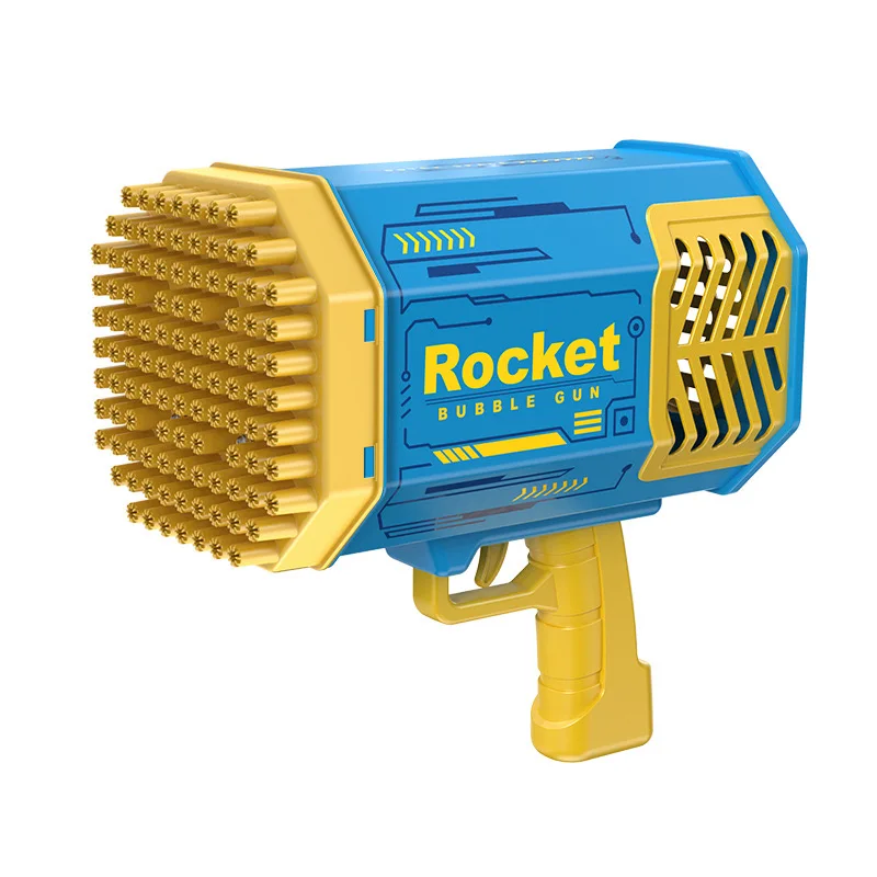 New Arrival 40/69/109-Hole Bubble Machine Gun Rocket Bubble Launcher for TIK Tok Kids Adults Outdoor Party Wedding Gifts