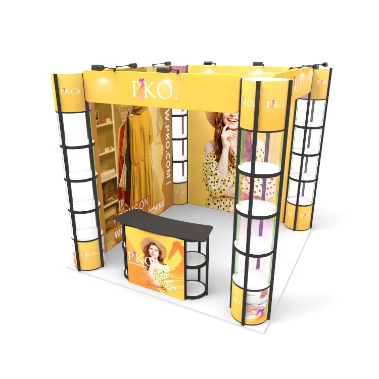 Aluminum 10*20ft Event Exhibition Booth Exhibition Stands Trade Show Booth Display puesto (1600140846722)
