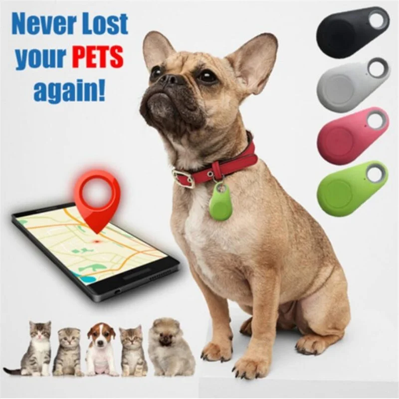 GPS Key Finder mini Kids Pet Dogs Cats Smart Anti-Lost Alarm Sensor Item Finder GPS Tracker Locator for Kids Pet Dogs Cats