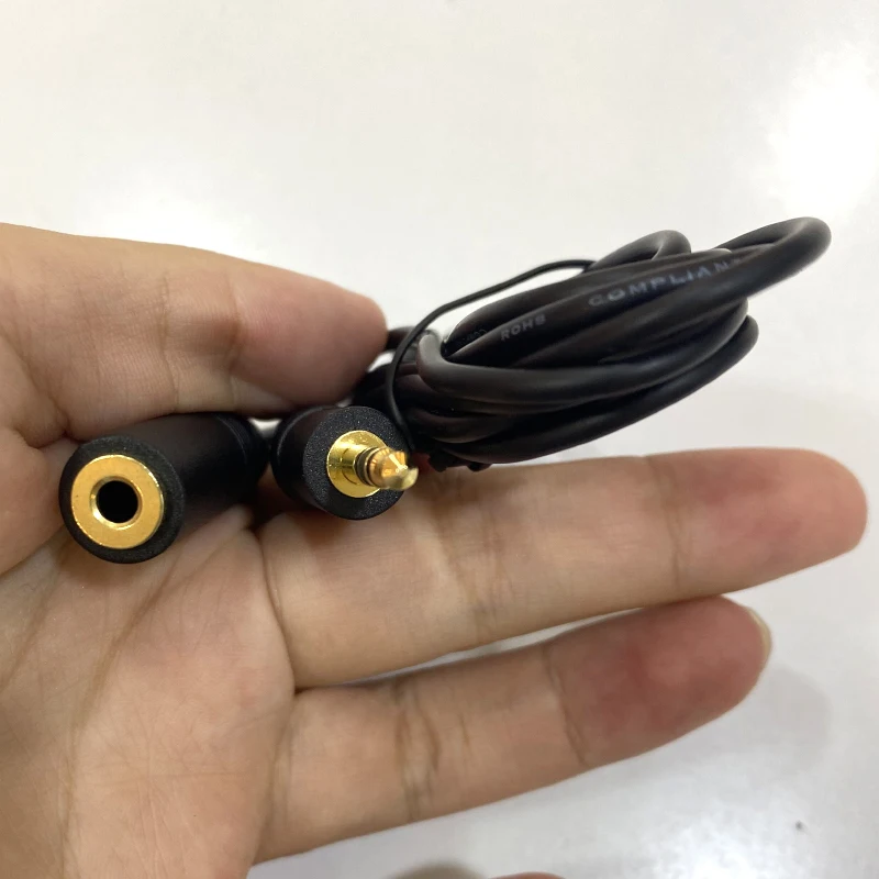 Audio Auxiliary Stereo Extension Audio Cable 3.5mm Stereo Jack Male to Female Jack Cord for Phones Headphones Speakers MP3