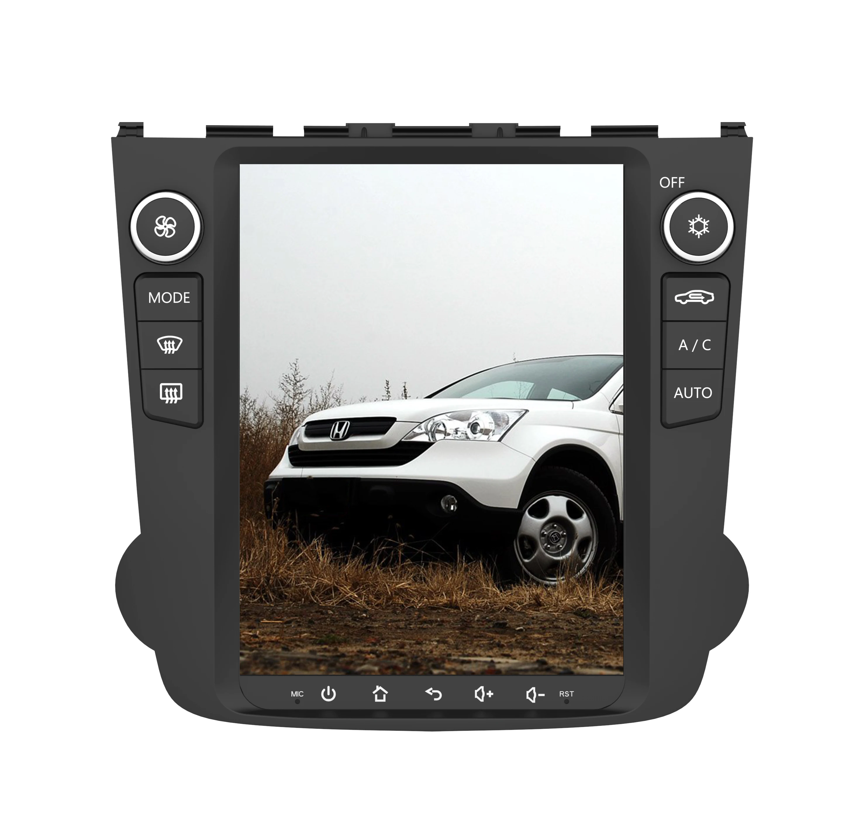 10.4' Vertical Style Android 9 For HONDA CRV 2006-2011 Car Radio Multimedia GPS Stereo Video Carplay Headunit