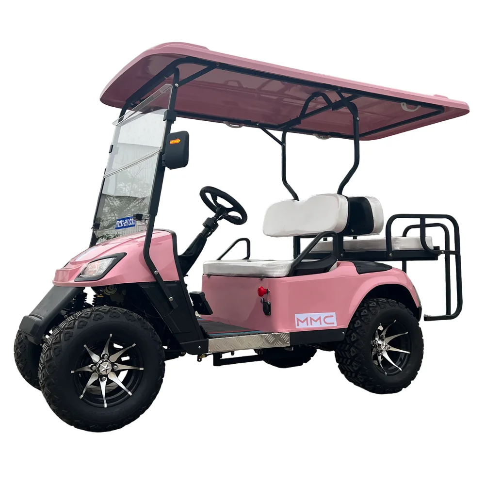 2024 Hot Sale 4 Wheel Electric 60 volt golf cart street legal 4 seater golf cart gas or battery powered Electric Golf Cart