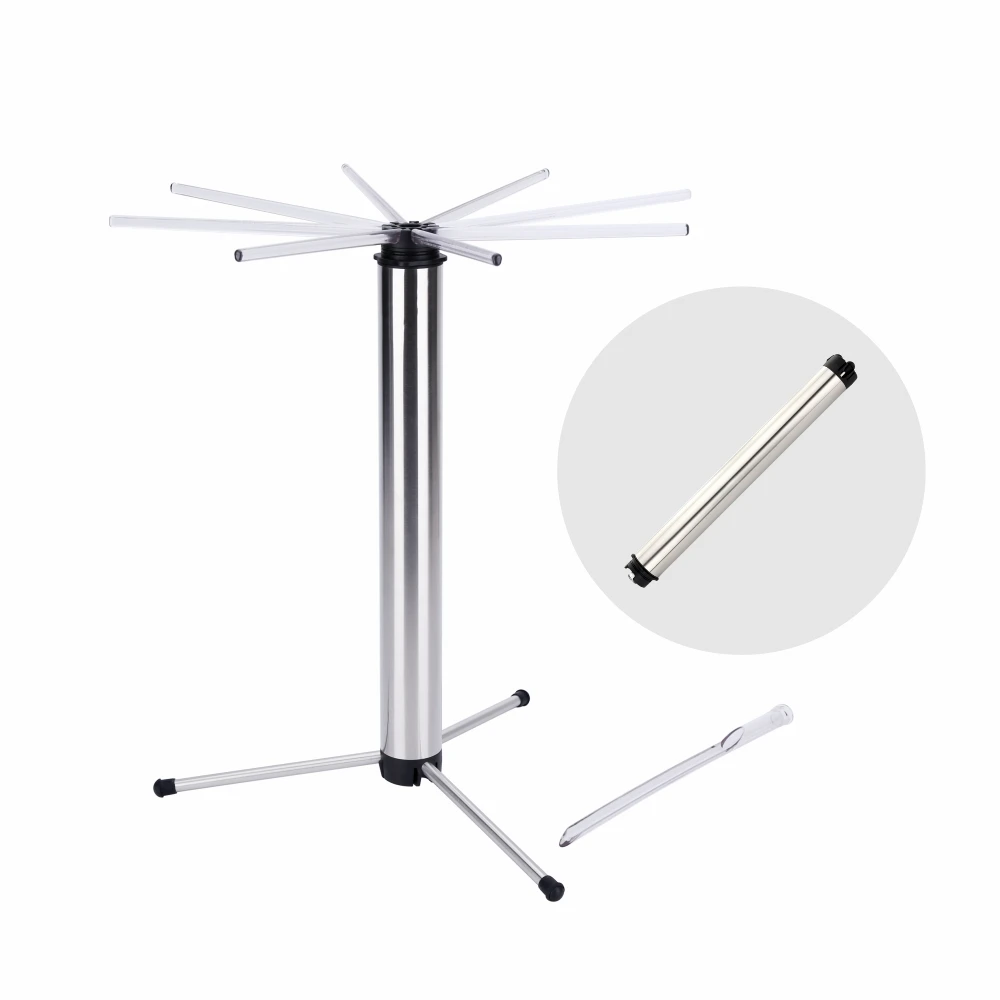 
Elegant Easy transfer Detachable Noodle Spaghetti Dryer Stand for up to 6 lbs of Homemade Noodles Collapsible Pasta Drying Rack 