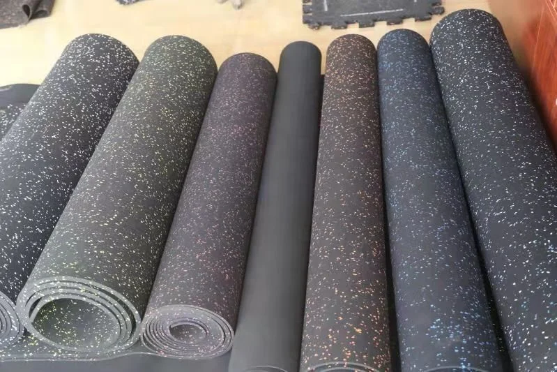 XZH 1m 1.25m rubber flooring in roll indoor rubber flooring rolls