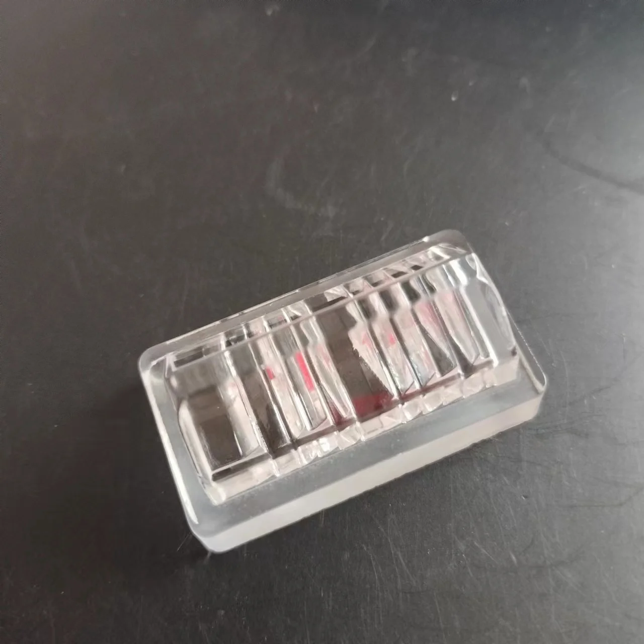 China Factory Aspheric Optical Borosilicate Glass Airport Runway Led Light Prisms Glass Lens