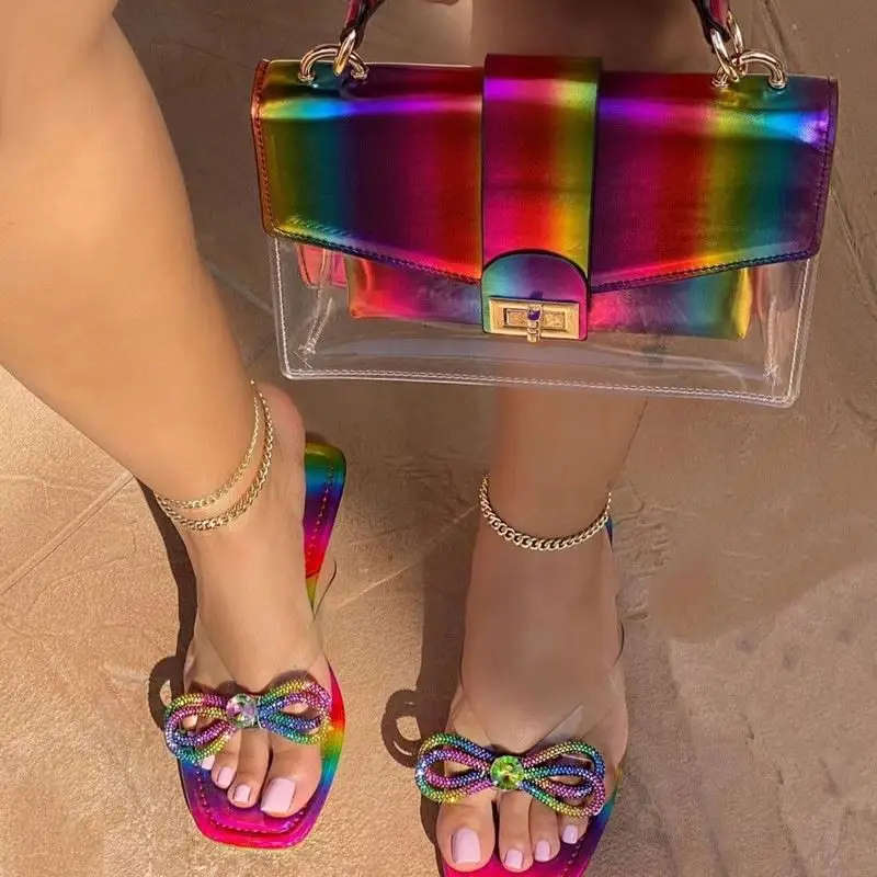 Fashion Roman Outdoor Summer Beach Strappy Casual Flat Women Sandal Beach snake skin Slippers