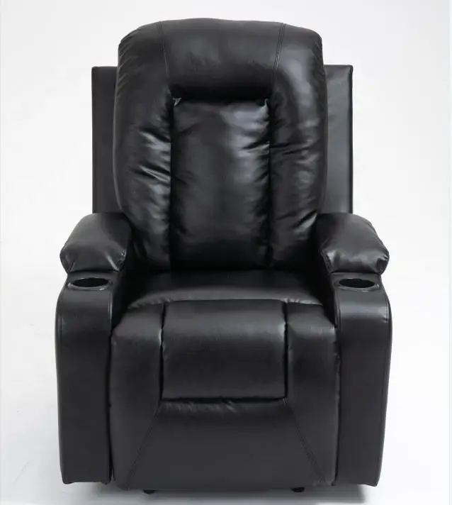 Factory nice price home furniture pu leather comfortable chaise lounge chair