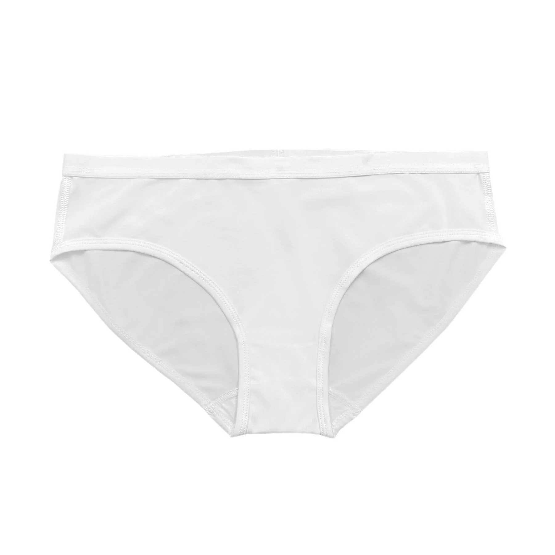 Polyester Sublimation Blanks Women Underwear White Panties Bikini Classic for Women Adults Sexy Bikini Printed Thong Bikini