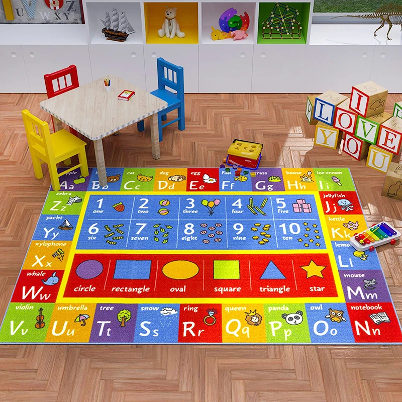  Non-Slip Kids Play Rug Mat children play carpet for Children Bedroom