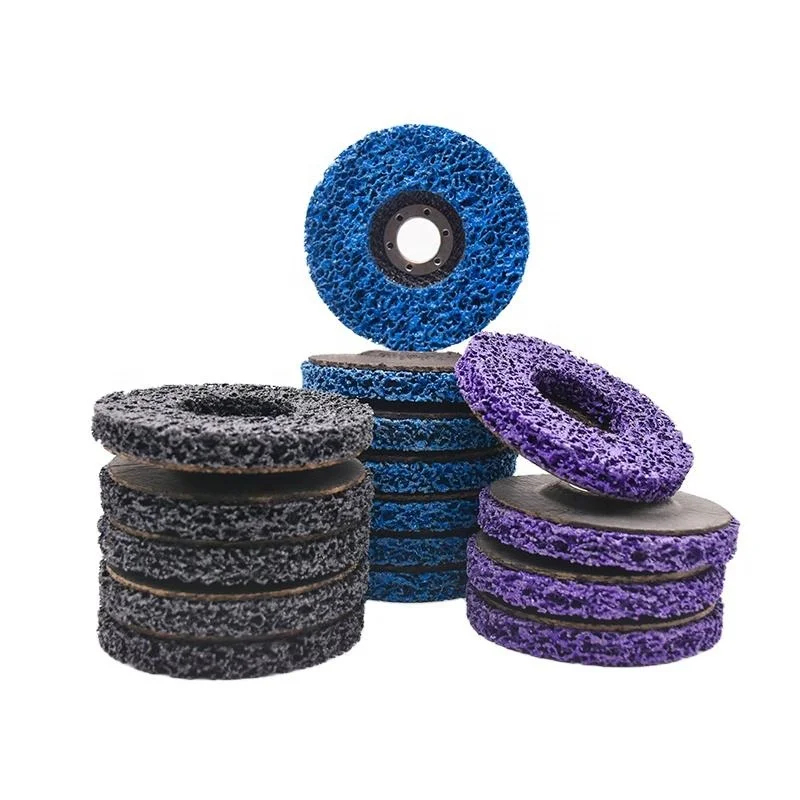 Wholesale Stripping Wheels Removing Rust Paint Cleaning Welds Quick Change Disc Blue Purple Black Clean Strip It Disc