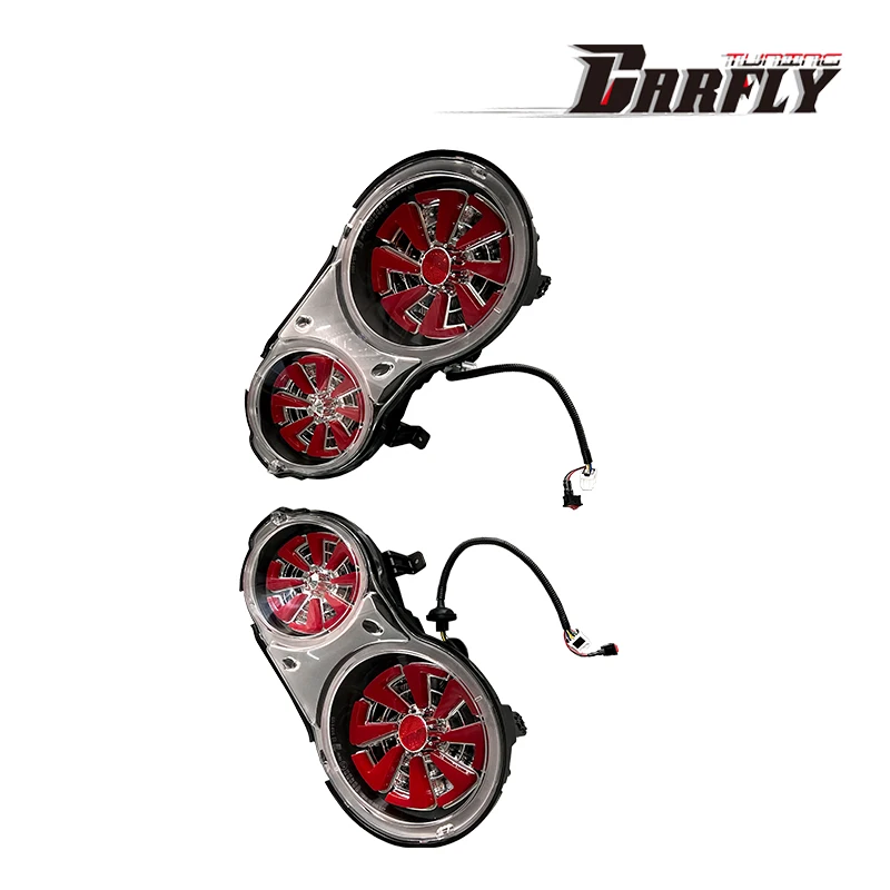 For Nissan GTR R35 Headlight taillight GT-R daylight R35 Dynamic Turning Signal lights