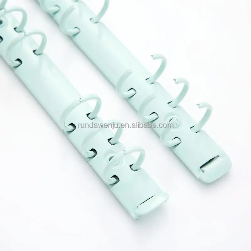 Hot high quality Macaron color A6 3 ring binder clip stationery accessories