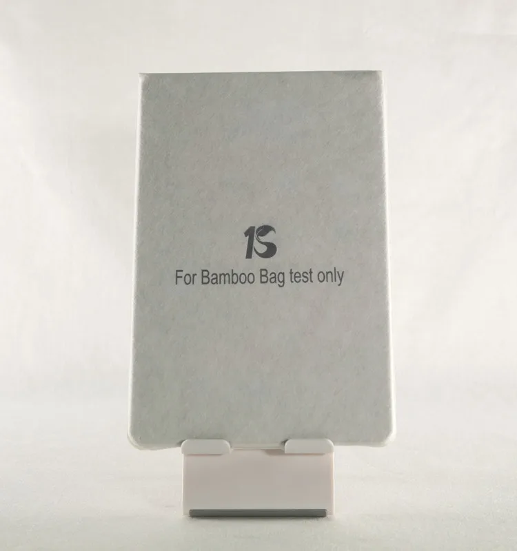 Biodegradable plant fiber antibacterial non-woven bag High quality logo can be customized for plate protective bag dust bag