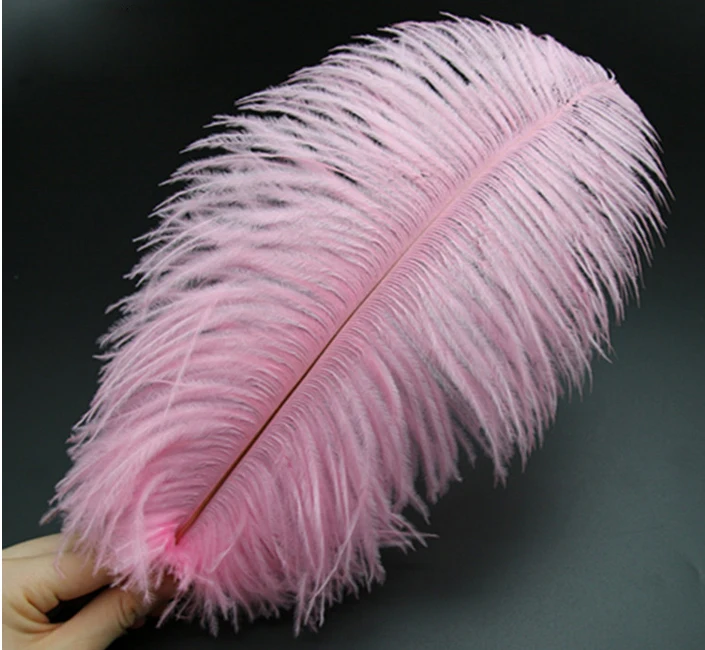 12-14 inch(30-35 cm)100 pcs Assorted colors Ostrich Feathers Plumes for Decoration