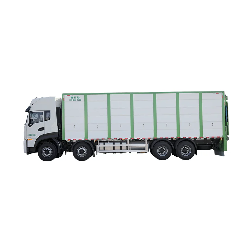 4 Floor 465 Horsepower Aluminum 9.6m 8x4 Dongfeng Animal Truck Livestock Pig Transport Truck