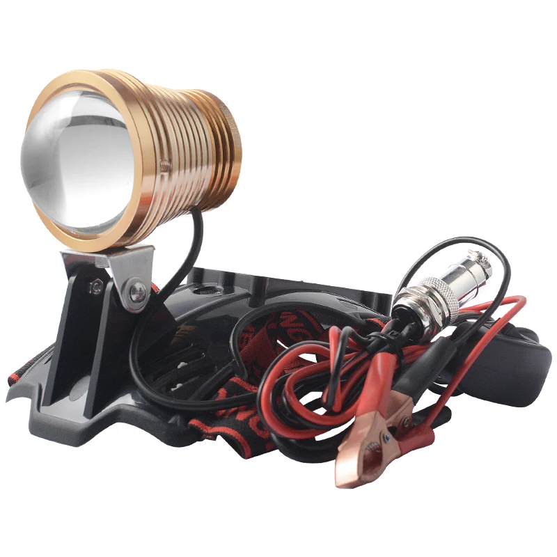 50W Super Bright Headlamp High Power Headlamp High Brightness Spotlight LED Emergency Outdoor Light Head-mounted flashlight