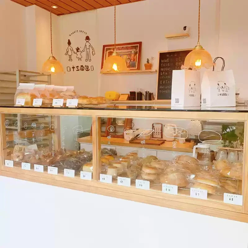 Деревянный многофункциональный шкаф для хлеба многоуровневой стеллаж хранения производитель мебели на заказ OEM/ODM