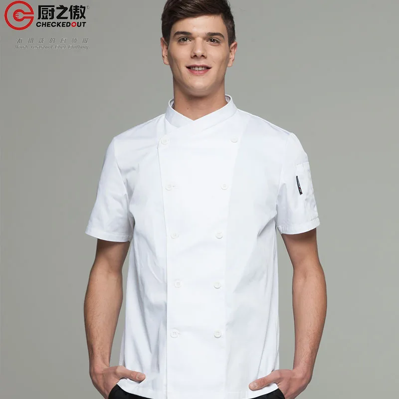 CHECKEDOUT catering work clothes chef cloth designs uniform jacket for girls