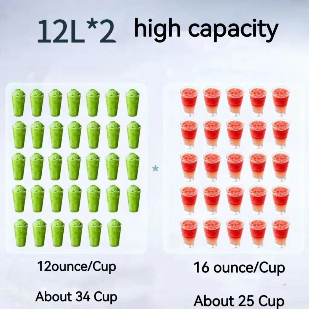 smoothie Daiquiri mashinely granita  cocktail ice slushie  milkshake slush puppies machine for sale