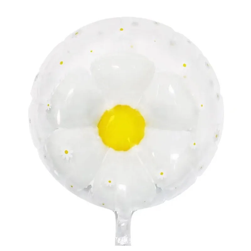 New Style 24inch Ball in Ball Daisy Transparent Bobo Balloons for Party Anniversary Wedding Decor Photography Props Bobo Balloon