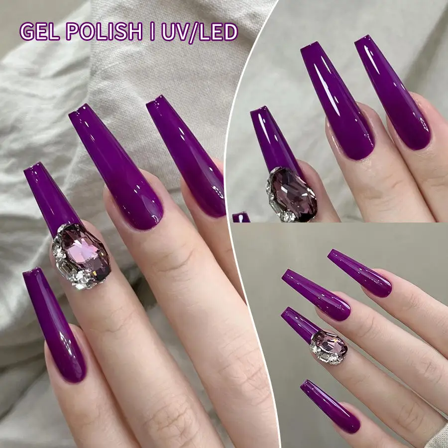 New popular monochrome nail polish adhesive 28 color new phototherapy long-lasting wash free adhesive nail polish