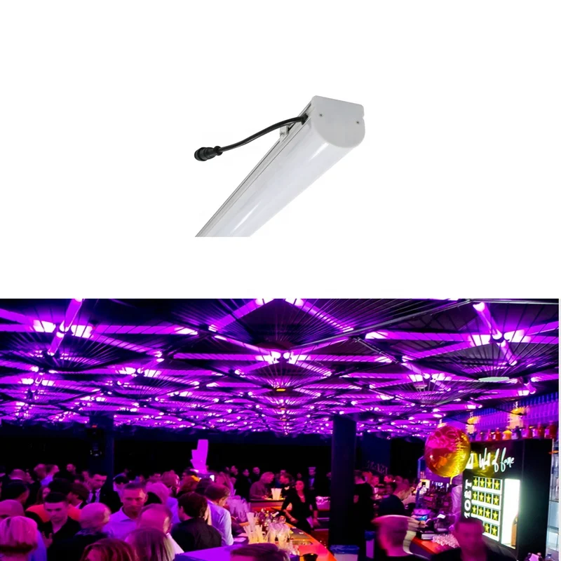 32 leds guardrail light 12w DC24v RGB dmx led digital tube for building facade lighting