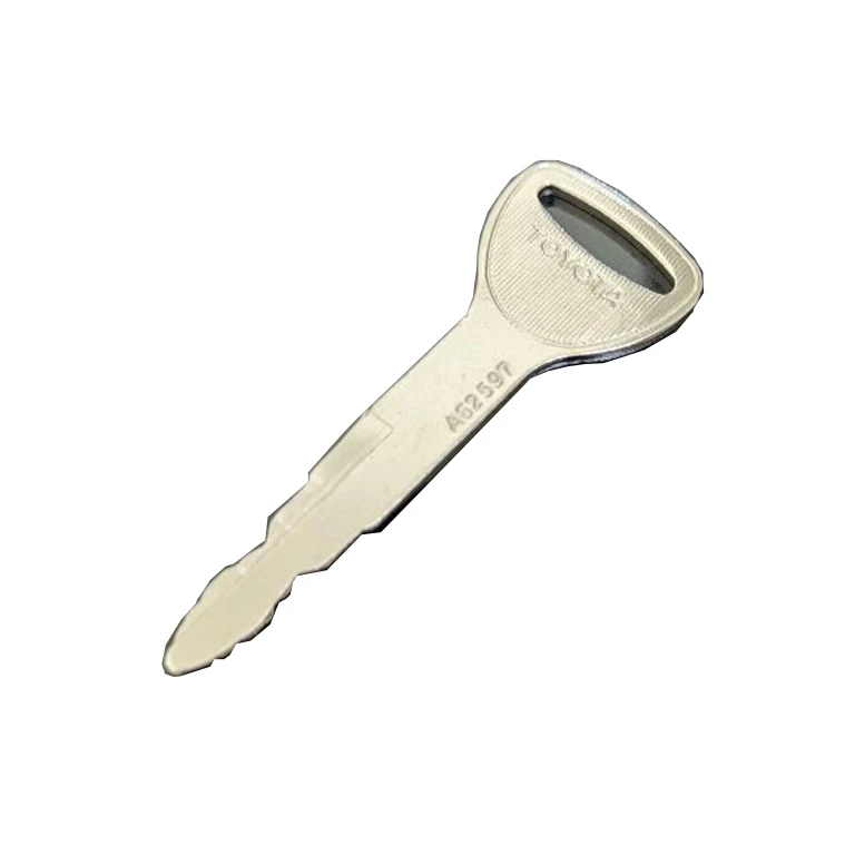 A62597 Ignition Key for Toyota Forklift  (Newer) 57591-23330-71 Cut Key to start Toyota forklifts