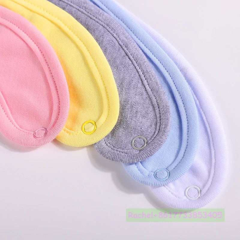 CPC 2021 OEM 11colors 100% 190gsm combed cotton customize plain white bibs cotton printed baby bibs  custom baby bibs