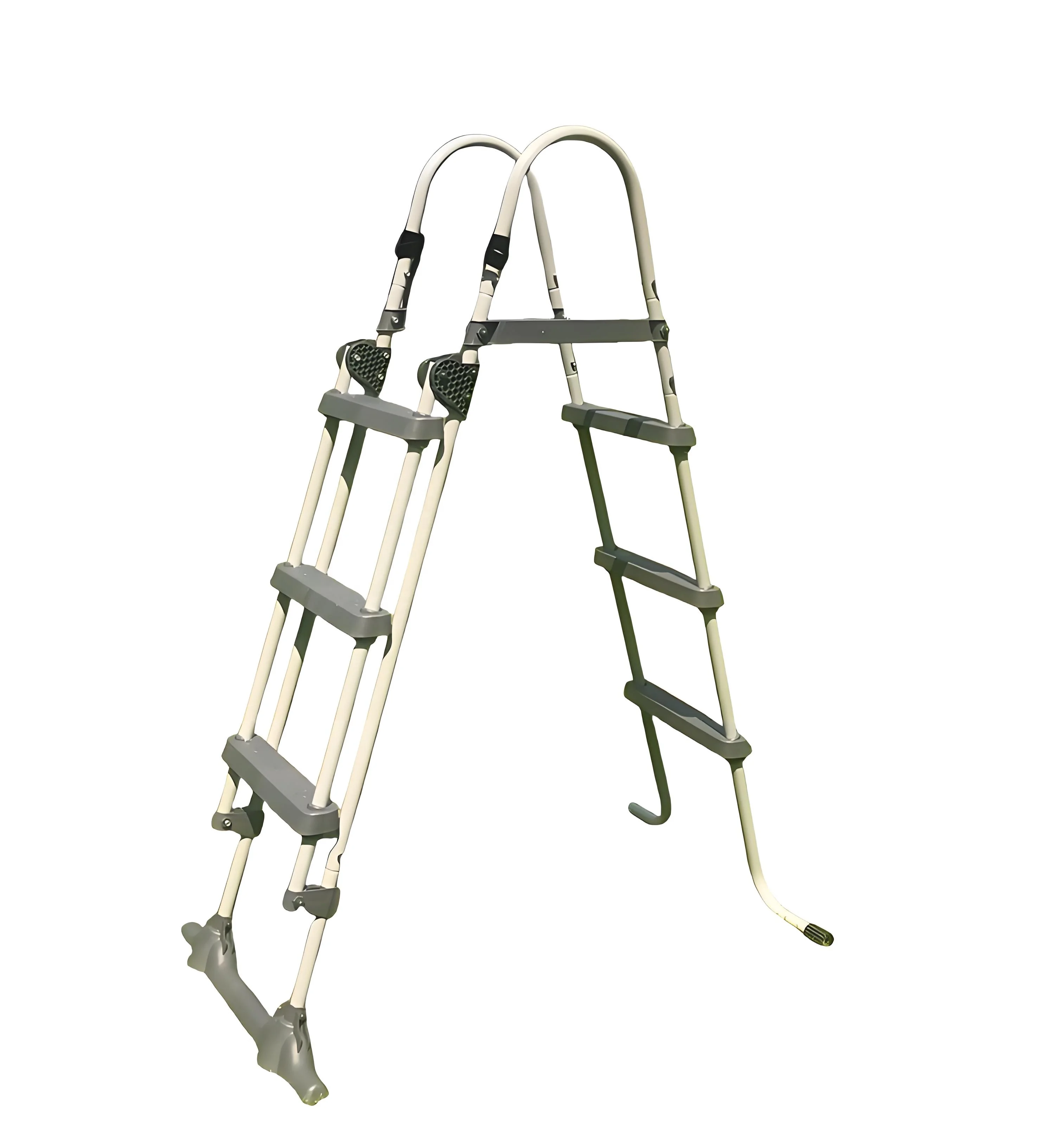 2 Years Warranty Independent Stainless Steel Swimming Pool 5 Step Ladders