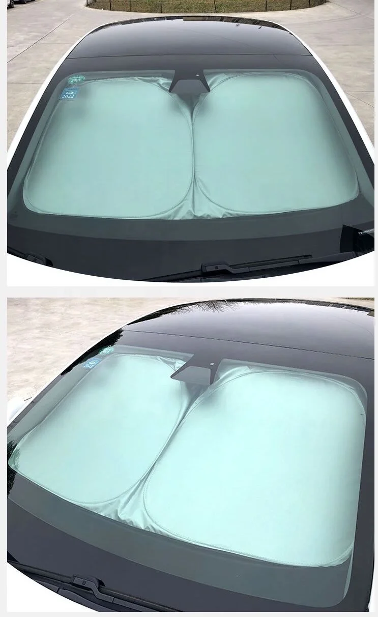 Model Y front windshield sunshade model 3 Model S front window car sunshade with universal size 142X93CM