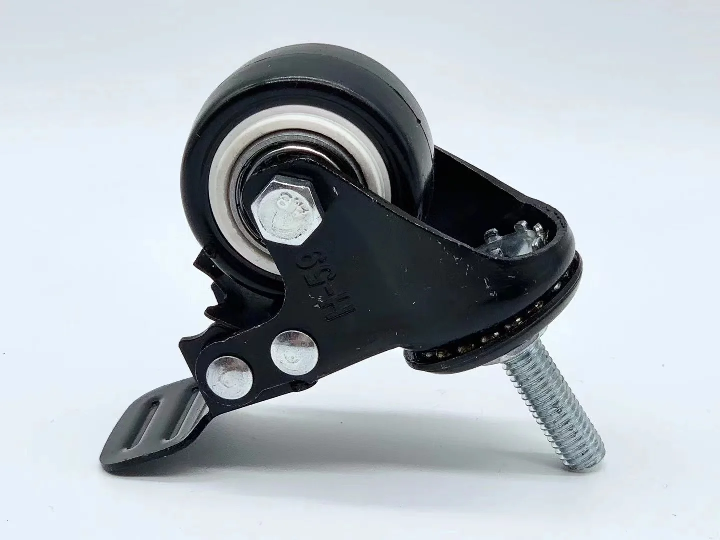 Specializing in the production and wholesale of hot-selling light high quality M5 M6 M8 M10 black plastic fixed wheels