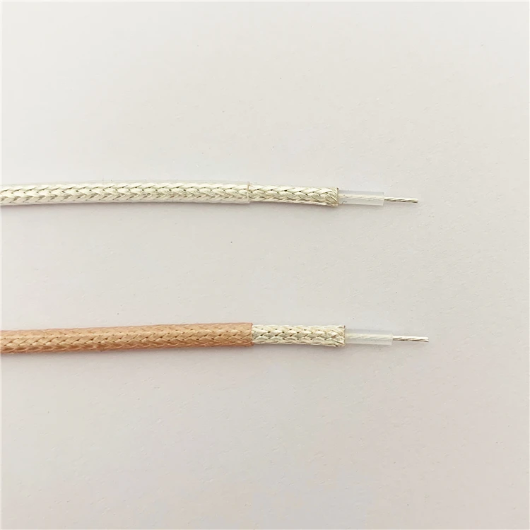 
High humidity RF coaxial line RG1.13 RG178 RG316 RG142 RG400 50 ohm high temperature silver plating Communication Cable 