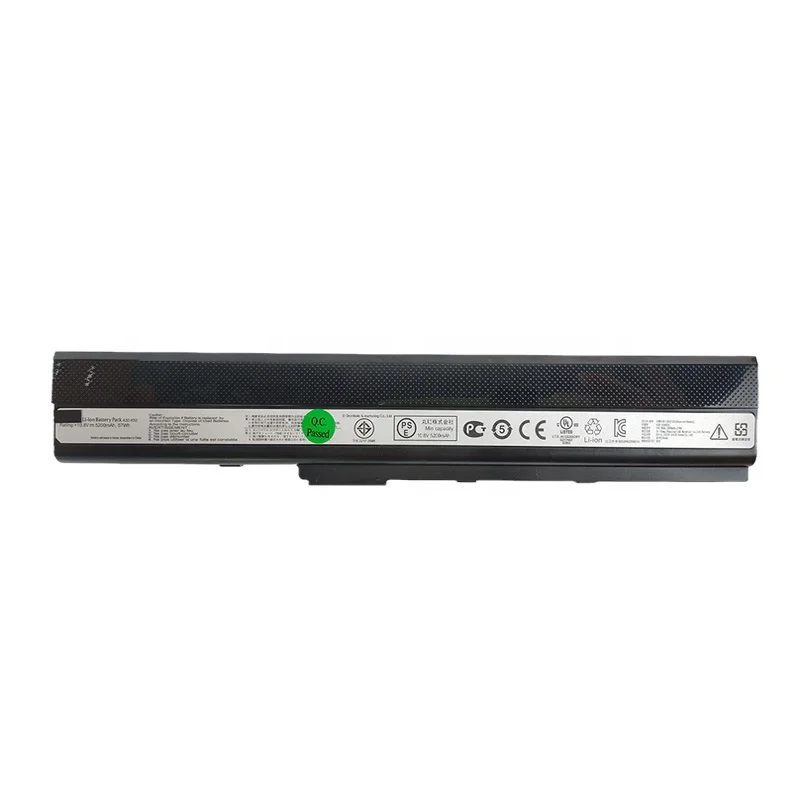 
icr18650 5200mAh 10.8V 57WH lithium ion A42J K52 K52F K52J K52JB K52JC K52JE K52JK K52JR for ASUS Laptop Battery A32-K52 