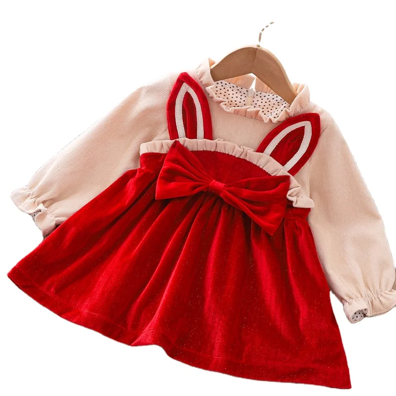 Sunny Baby Autumn Winter Dress Children Girl Korean Girl Dress