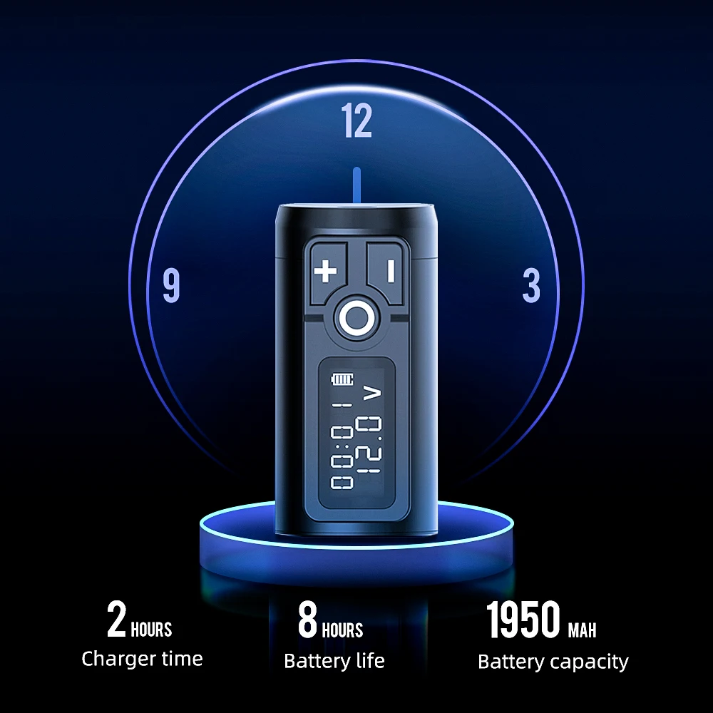 XNET Storm Wand Wireless Tattoo Machine Powerful Motor Professional Digital Electric Rotary Tattoo Pen Gun for Body Art