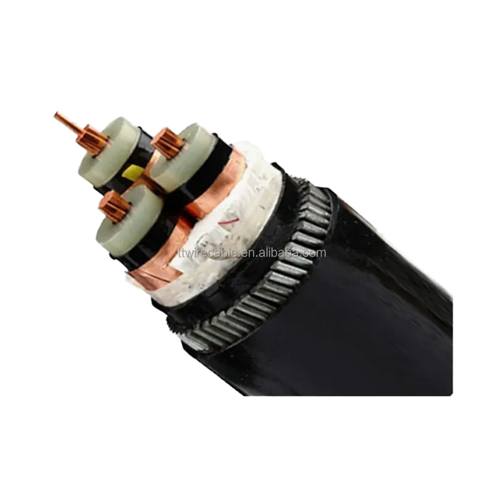 0.6/1kv XLPE/PVC Insulated Copper/Aluminum 1 - 5 Core 25 - 630mm²  Power Cable Electrical Wire ABC Cable