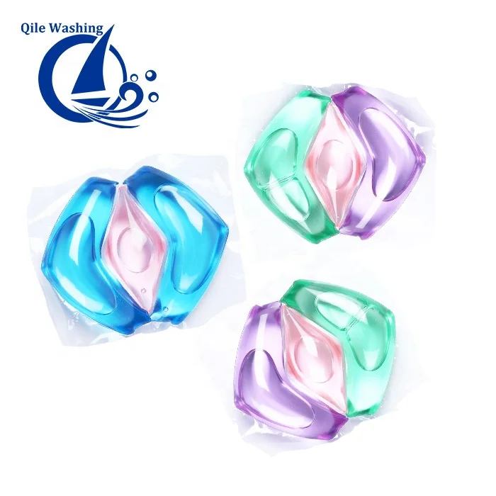 Customized Packaging Wholesale Prices Colourful Laundry Beads Capsules Washing Pods