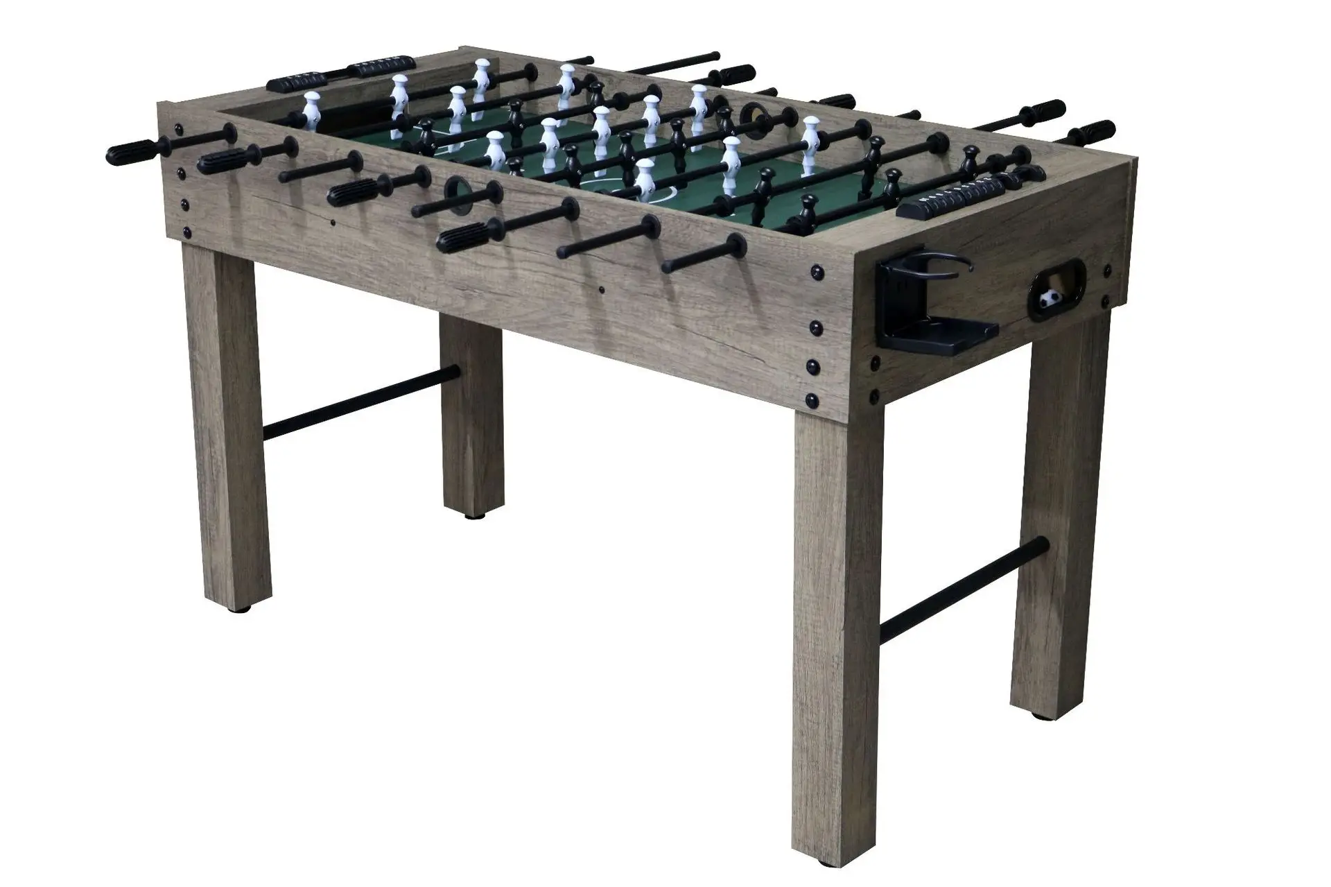 Mini Wooden Indoor Foosball Table 8-Pole Football Football Game