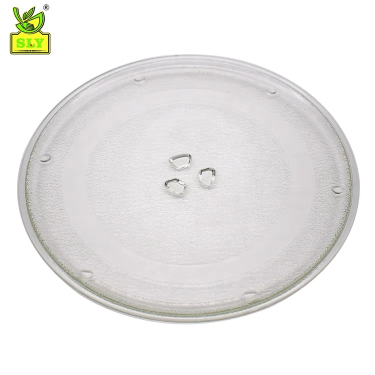 
10.8' Microwave Oven Part Glass Tray High Borosilicate Glass Turntable Plate 